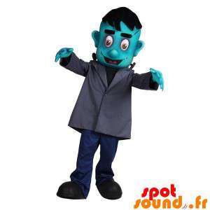 Frankestein monster maskot, zombie maskot - Spotsound maskot