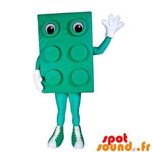 Pezzo mascotte Lego verde,...