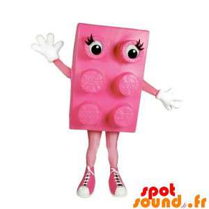 Mascot Lego stykke rosa...