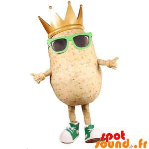 Giant Potato Mascot With...