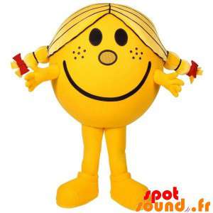 Mascot Miss Sunshine gelbe...