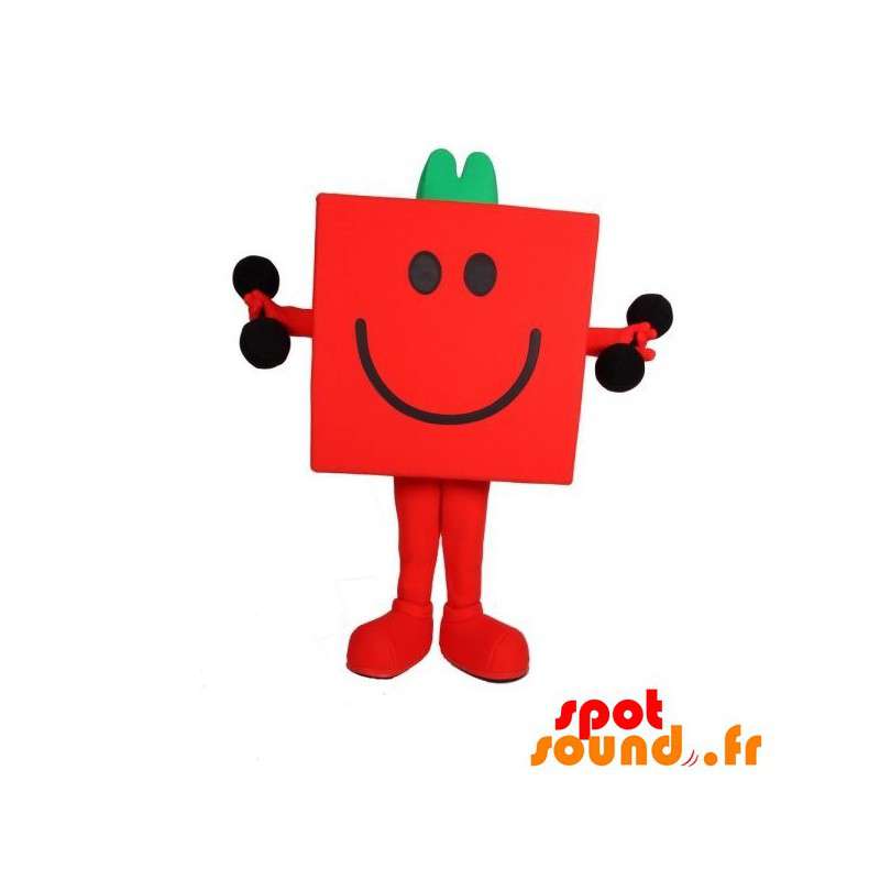 Mascotte Monsieur Costaud van Meneer Mevrouw - Mascottes van beroemde karakters - MASFR034013 - SpotSound.fr