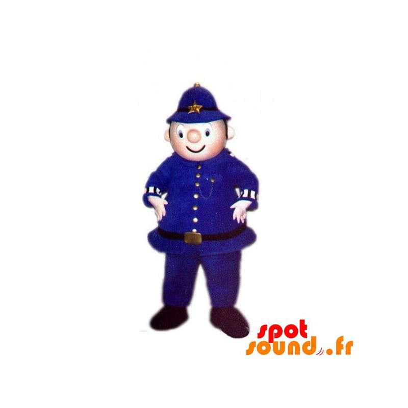 Gendarm, berømt politibetjent i Noddy, maskot - Spotsound maskot