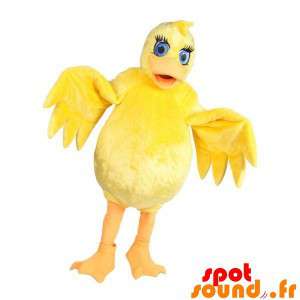 Big Yellow Chick Mascot,...