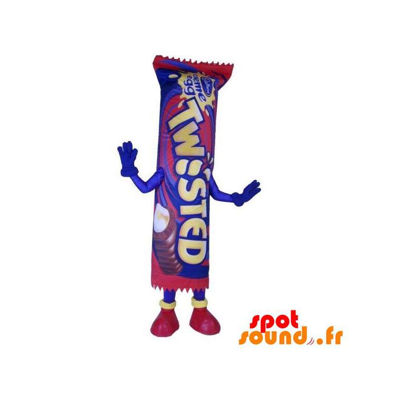 Snoet maskot. Chokoladebar maskot - Spotsound maskot