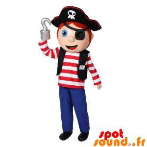 Vestito Boy Mascot Pirate....