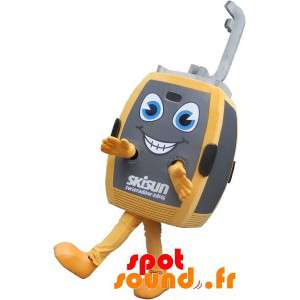 Kabel bil maskot. Gondolmaskot, ägg - Spotsound maskot