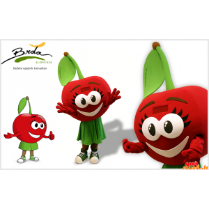 Mascot Red And Green...