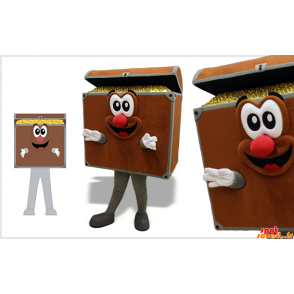 Pokladnice maskot. Pirate Chest - Piráti maskoti - MASFR033989 - SpotSound.fr
