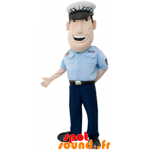 Mascotte de policier...