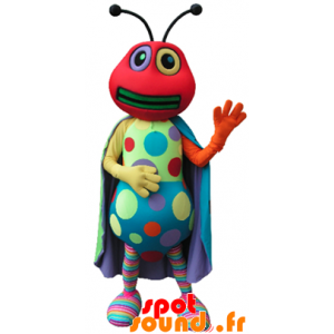 Mascot Multicolored Insect...