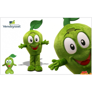 Mascotte de pomme verte...