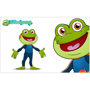 Green Frog Mascot...