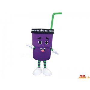 Paper Cup Mascot. Beverage...