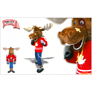 Villrein maskot hockey...