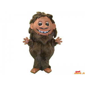 Mascot Hairy Man, Brown....