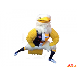 Mascot hvit og gul ørn,...