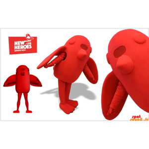 Mascot Red Bird Giant. Red...