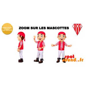 Mascot Privateer Koxka, Biarritz Olympique - MASFR034220 - Human mascots