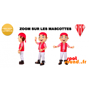 Mascot Privateer Koxka, Biarritz Olympique - MASFR034220 - Human mascots