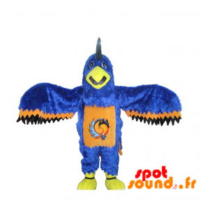 Mascotte Blauwe Adelaar, Gier. Mascot Beer - MASFR034262 - mascotte