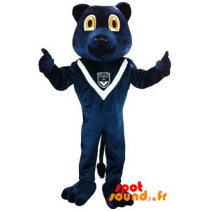 Mascotte de l'ours bleu des Girondins de Bordeaux