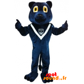 Maskot blå bjørn Bordeaux - Bjørn-maskot - MASFR034271 - SpotSound.fr