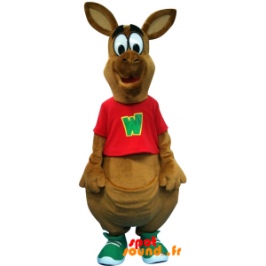 Brązowa Kangur Maskotka, Olbrzym. Mascot Australia