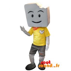 Mascot Mie Caline. Mascot Bread - MASFR034287 - Mascots famous characters