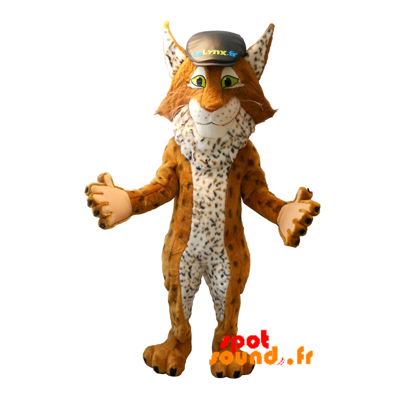 Lynx Mascot, Famous Mascot Insurance Compare - MASFR034291 - Mascots famous characters