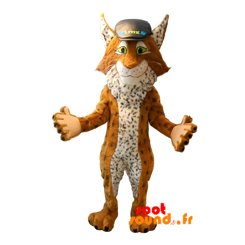 Lynx maskot, berømt forsikrings komparator maskot - Spotsound