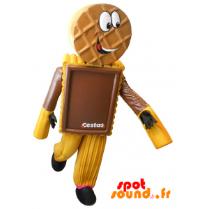 Tårmaskot, chokladkaka - Spotsound maskot