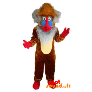 Mascot Rafiki Famous Monkey Cartoon The Lion King Drawing - MASFR034342 - mascotte