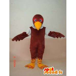 Mascot groen en bruin eagle - Costume of prey - Bird - MASFR00227 - Mascot vogels