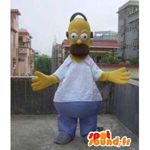 Omer Simpson Mascot Costume - Simpson Family - Spotsound maskot