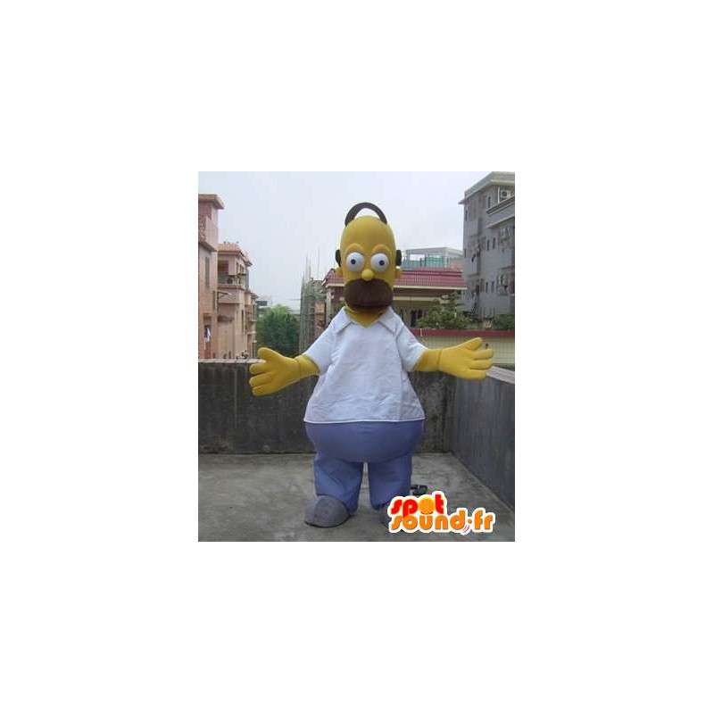 Omer Simpson maskotkostume - The Simpsons - The Simpsons Mascots - MASFR00502 - SpotSound.fr