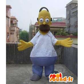 Κοστούμια μασκότ Homer Simpson - Σίμπσονς Οικογένεια - Οι μασκότ των Simpsons - MASFR00502 - SpotSound.fr