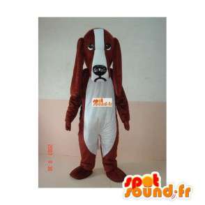 Mascot grande traje do cão da orelha - Basset Hound - Cocker - MASFR00236 - Mascotes cão