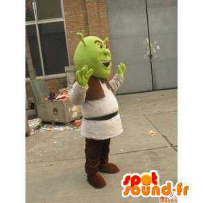 Mascot Shrek - Ogre - Rask levering forkledning - MASFR00150 - Shrek Maskoter