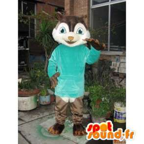 Alvin ja pikkuoravat Mascot - 2 kpl Mascots - MASFR00163 - Mascottes Les Chipmunks