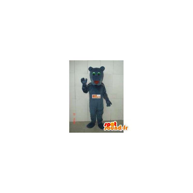 Tiger mascot classic gray brown - Panther Plush fabric - MASFR00286 - Tiger mascots