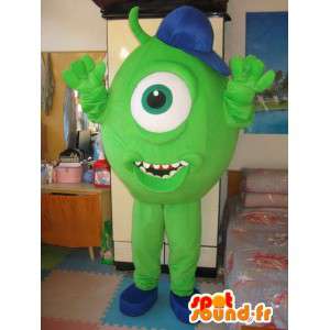 Maskot Monster & Cie – tecknat öga – snabb leverans