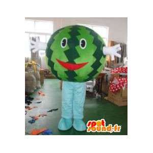 Vesimeloni maskotti pää - Hedelmät Costumes- ollut Suit - MASFR00312 - hedelmä Mascot