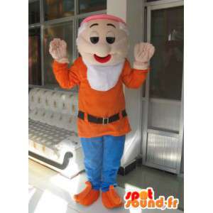 Sleeper Mascot - Snow White Costume and the 7 Dwarfs -