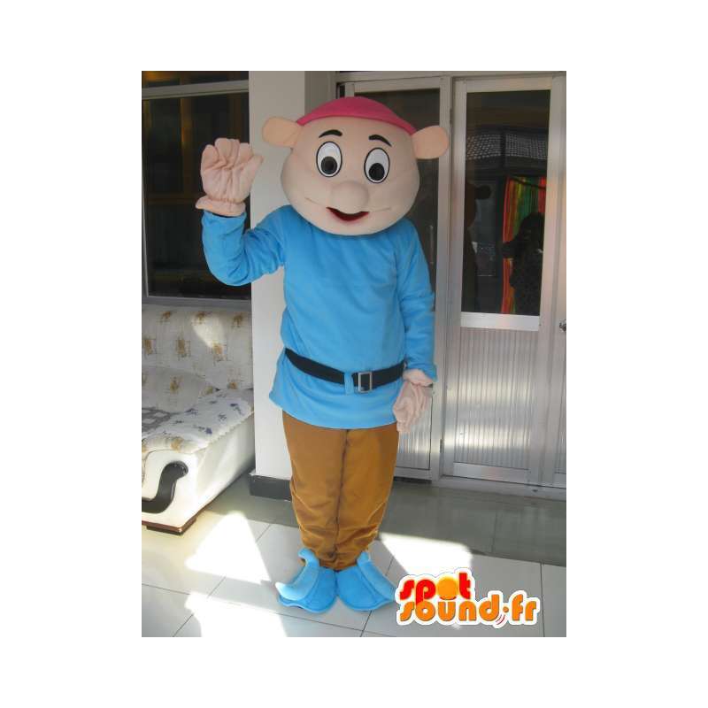 Dopey mascotte nano - Costume Biancaneve ei 7 nani - MASFR00527 - Nani mascotte sette