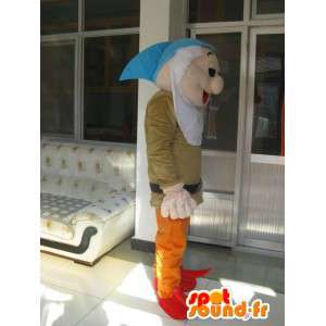 Mascot fröhlich Zwerg - Kostüm Schneewittchen und die 7 Zwerge - MASFR00539 - Maskottchen sieben Zwerge