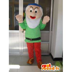 Shy Dwarf Mascot - Costume Biancaneve ei 7 nani - MASFR00542 - Nani mascotte sette