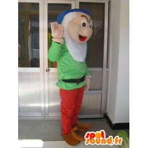 Shy Dwarf Mascot - Costume Biancaneve ei 7 nani - MASFR00542 - Nani mascotte sette