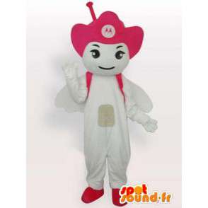 Mascot Pink Motorola Antenne - mobile Angel - MASFR00545 - Ikke-klassifiserte Mascots