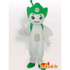 Motorola Antenna green mascot - Angel mobile - MASFR00546 - Mascots unclassified
